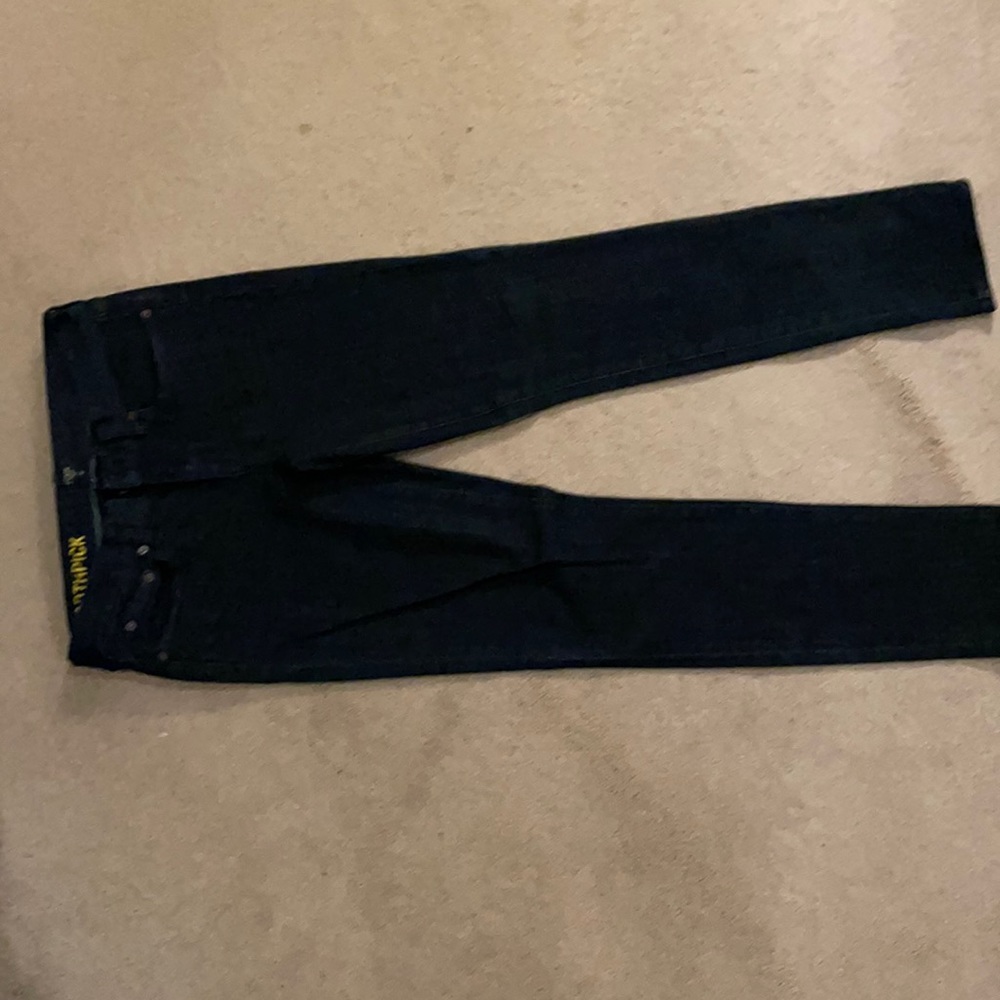 J Crew Toothpick dark denim jean